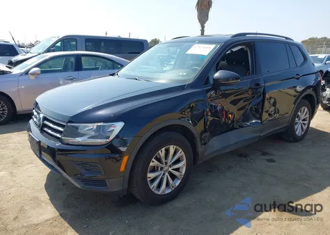2018 Volkswagen Tiguan 2.0T S из США, поврежденный, VIN 3VV1B7AX7JM092033